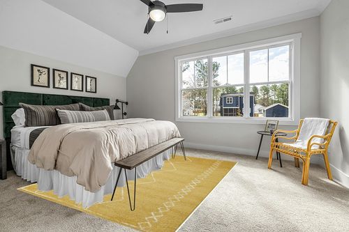 LUXE WEAVERS Daphnes Yellow 8x10 Boho Moroccan Geometric Area Rug 2735 in Grey Traditional Bedroom with King Bed