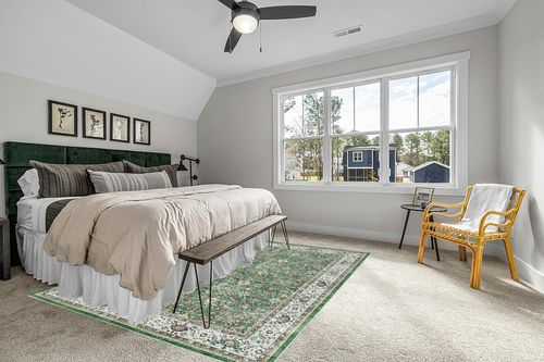 befbee 8x10 Area Rugs for Living Room- Ultra-Thin Stain Resistant Washable Rug, Non-Slip Backing Rugs, Large Room Decor Area Rug (Grass Green,8'x10') in Grey Traditional Bedroom with King Bed