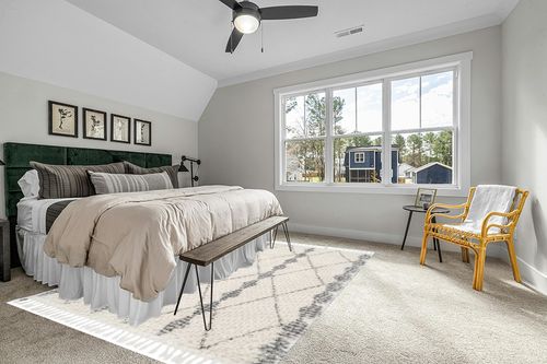 Geometric Beige Area Rug Dakota Fields Rug Size: Rectangle 7'10" x 11' in Grey Traditional Bedroom with King Bed