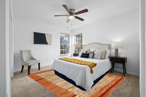 Unique Loom Autumn Foilage Area Rug - 8' x 10' Terracotta/Beige in White and Yellow Modern Bedroom