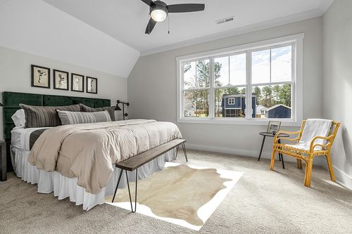 Home Must Haves Large Brazilian Cow Skin Leather Cowhide Rug Black Dark Brown Spotted Cream Grey Gold Aproximately 6' x 7' Feet in Grey Traditional Bedroom with King Bed