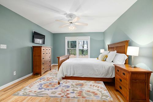 Nourison Aloha Indoor/Outdoor Ivory Blue 7'10" x 10'6" Area Rug, Easy Cleaning, Non Shedding, Bed Room, Living Room, Dining Room, Backyard, Deck, Patio (8x11) in Teal and Orange Wood Bedroom