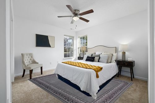 Antep Rugs Alfombras Bordered Modern 8x10 Non-Slip (Non-Skid) Low Pile Rubber Backing Indoor Area Rug (Gray, 7'10" x 10') in White and Yellow Modern Bedroom