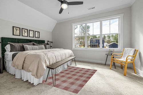CAMILSON Buffalo Plaid Outdoor Rug – Check Area Rugs for Indoor and Outdoor Patios, Checkered Pattern Mats for Kitchen and Hallway - Washable Outside Carpet (5x7, Copper/Grey) in Grey Traditional Bedroom with King Bed