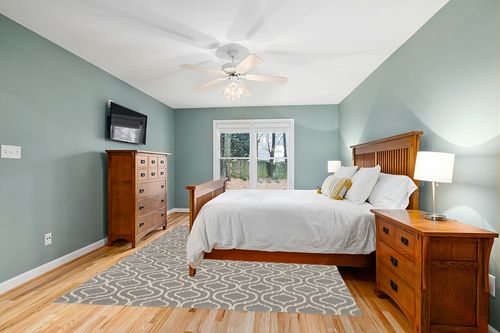 Nourison Jubilant Contemporary Grey 7'10" x 9'10" Area -Rug, Easy -Cleaning, Non Shedding, Bed Room, Living Room, Dining Room, Kitchen (8x10) in Teal and Orange Wood Bedroom