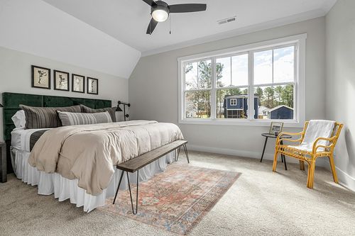 ‎Terracotta / Sky ‎Traditional ‎Stain-resistant ‎Living Room, Bedroom, Dining Room ‎Area Rug in Grey Traditional Bedroom with King Bed