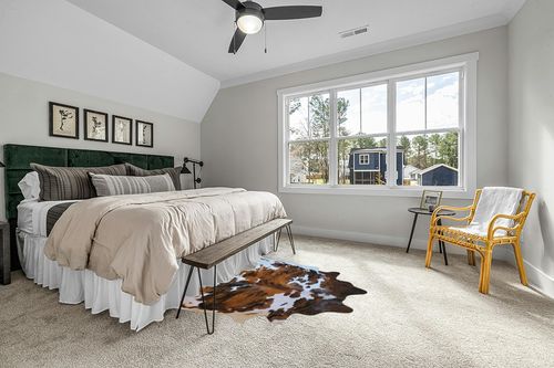 ecowhides 100% Genuine Brazilian Cowhide Rug - Tricolor, Brown, Black & White - Luxury Cowskin Leather Area Rug Decor, (X-Large) 7 x 6 ft in Grey Traditional Bedroom with King Bed