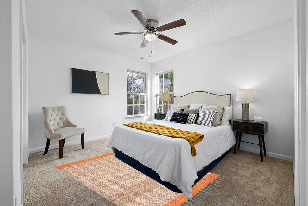 SAFAVIEH Cape Cod Collection Area Rug - 5' x 8', Orange & Natural, Handmade Stripe Jute & Cotton Braided Tassel, Ideal for High Traffic Areas in Living Room, Bedroom (CAP846P) in White and Yellow Modern Bedroom