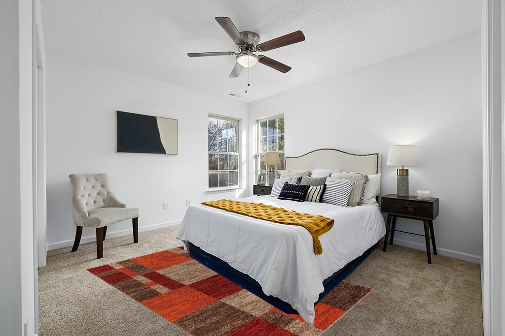 Unique Loom Autumn Collection Modern Contemporary Casual Abstract Area Rug, 5' 3" x 8', Multi/Dark Brown in White and Yellow Modern Bedroom