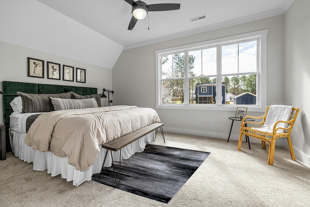 Masada Rugs, Modern Contemporary Area Rug, Grey Black White (5 Feet x 7 Feet) in Grey Traditional Bedroom with King Bed
