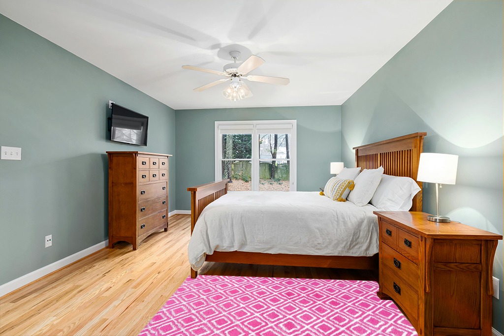 Soft Area Rugs for Bedroom Living Room in Teal and Orange Wood Bedroom