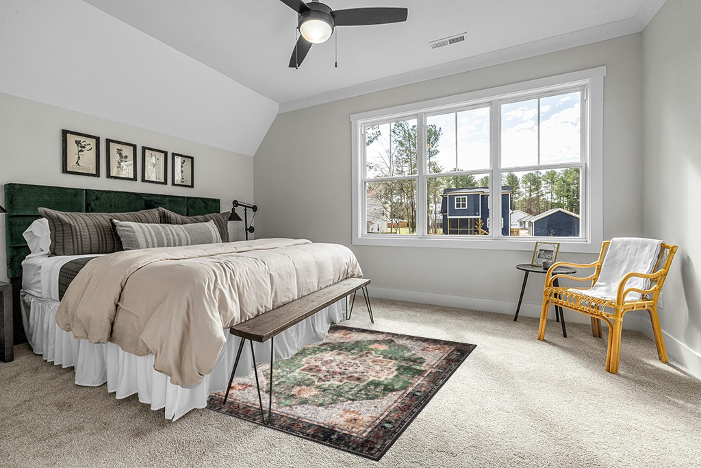 YesRug Area Rug 5x7 for Living Room Green Boho Non-Slip Washable Rug Vintage Low Pile Large Rug for Bedroom Dining Room in Grey Traditional Bedroom with King Bed