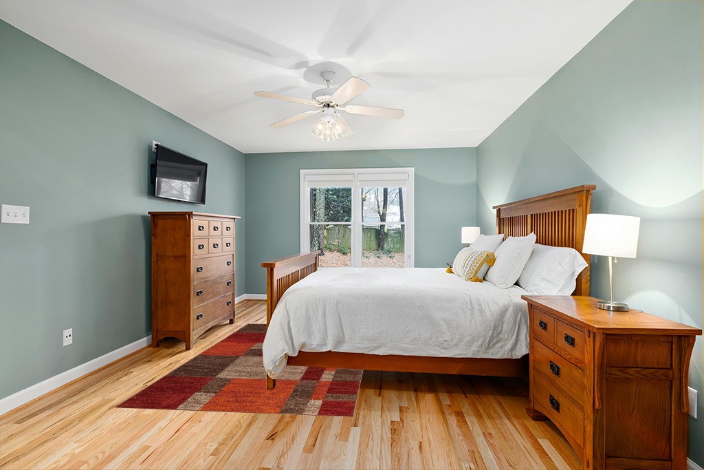Unique Loom Autumn Collection Modern Contemporary Casual Abstract Area Rug, 5' 3" x 8', Multi/Dark Brown in Teal and Orange Wood Bedroom