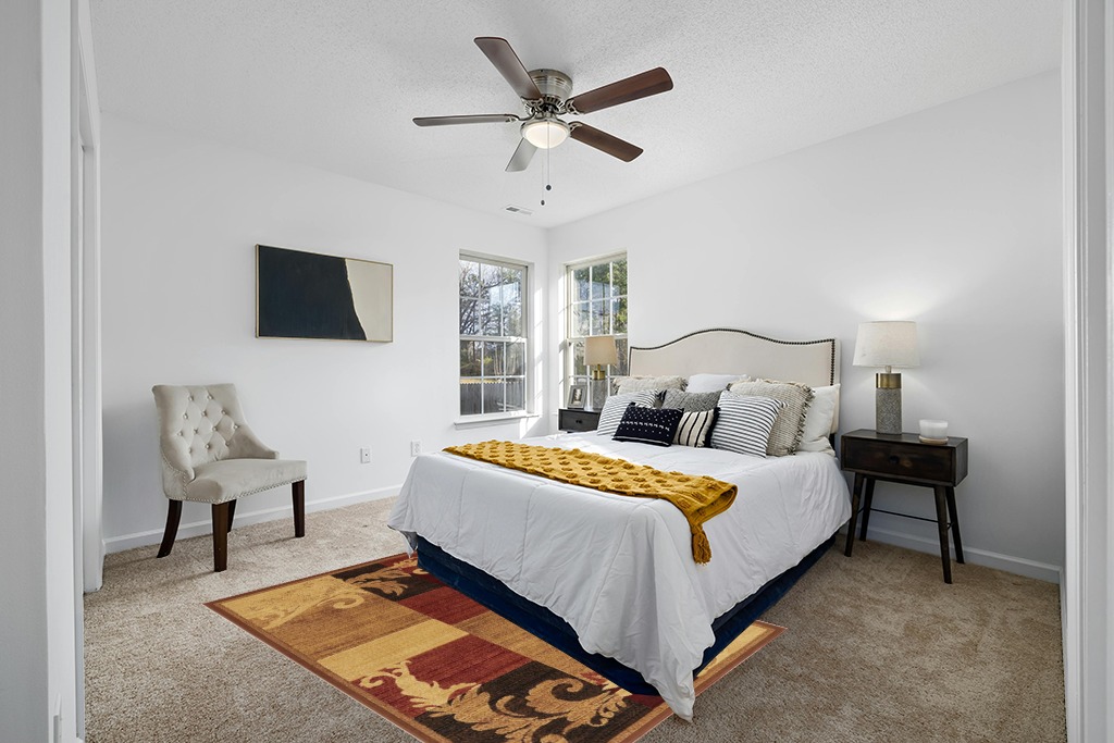 Home Dynamix Catalina Pierre Contemporary Scroll Area Rug, Brown/Red, 5'3"x7'2" in White and Yellow Modern Bedroom