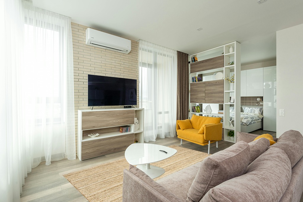 ‎Natural ‎Farmhouse ‎Braided ‎Kitchen, Bedroom, Living Room, Hallway, Dining Room ‎Area Rug in Light Modern Living Room with TV
